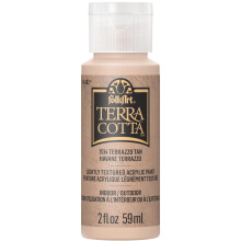 FolkArt, peinture Terra Cotta 59 ml Acrylique Assortie pour Artisanat DIY, Finition Texturée, 7014