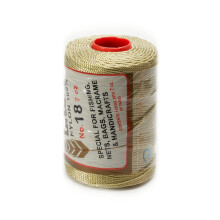 Espiga Nr. 18  100 % Nylon-Omega-Schnur zum Stricken und Hkeln  37 Moosgrn