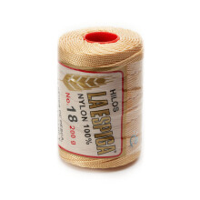 Espiga Nr. 18  100 % Nylon-Omega-Schnur zum Stricken und Hkeln  42 Weizen