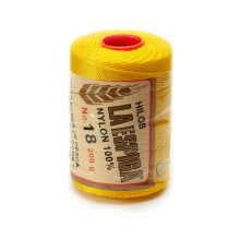 Espiga Nr. 18  100 % Nylon-Omega-Schnur zum Stricken und Hkeln  04 Kanariengelb