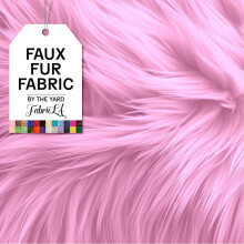 FabricLA Neppels Faux Fur Stof per Meter - Kunstmatige Ambachtelijke Bont - 108" X 60" Inch Breed - Voor DIY Projecten
