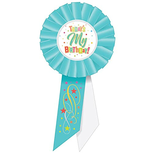 Beistle Today's My Birthday Rosette 1