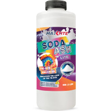 Soda Ash Lite (2 lbs) - 100% puur natriumcarbonaat - Soda Tie Die pH-verhoger en meer - HDPE-container met hersluitbare kindveilige dop