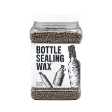 Blended Waxes, Inc. Flaschenversiegelungswachs, Pastillenwachs für Wein, Bier und Spirituosen, 1 lb, Granit