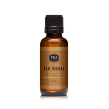 P&J Trading Geurolie | Oude boekenolie 30ml - Kaarsgeuren voor het maken van kaarsen Freshie Scents Zeep maken van benodigdheden Diffuser Oliegeu
