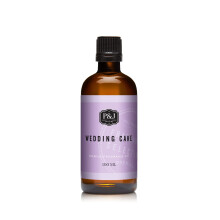 P&J Trading Geurolie | Bruidstaartolie 100ml - Kaarsgeuren voor het maken van kaarsen Verse geuren Zeep maken Benodigdheden Diffuser Oliegeuren