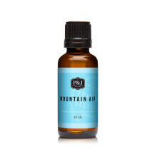 P&J Trading Geurolie | Mountain Air Oil 30ml - Kaarsgeuren voor het maken van kaarsen Verse geuren Zeep maken Benodigdheden Diffuser Oliegeuren