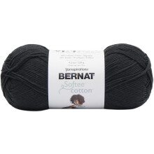 BER Softee Baumwolle 120G Schwarz