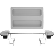 1 Set Porte-Toast En Acier Inoxydable Pour Machine À Toast