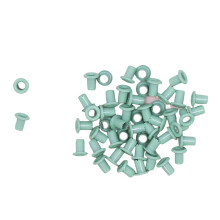 Craftelier - Pakket van 50 mini-oogjes, ideaal voor het maken van kaarten, scrapbooking en knutselen | Geschikt voor diverse materialen | Grootte
