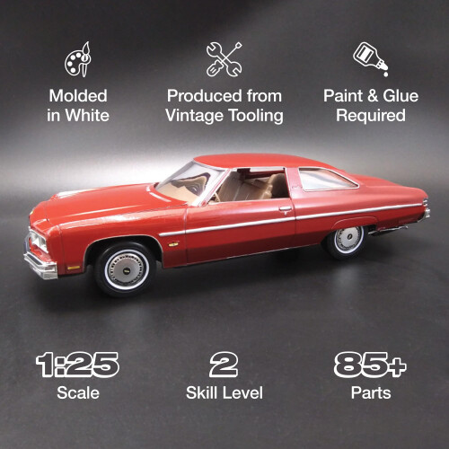 MPC 1976 Chevy Caprice mit Anhänger 2T 1:25 Modellbausatz 1