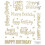 Gold Foil Script Happy Birthday -tarrat 1