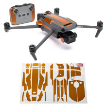 WRAPGRADE Partial Skin Stickers pro DJI Mavic 3 / Mavic 3 Classic Accent Color (BUTTERFLY COPPER)