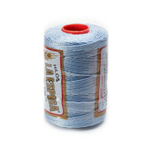 Espiga Nr. 18 – 100 % Nylon-Omega-Schnur zum Stricken und Häkeln – 22 Hellblau