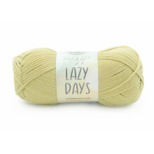 Lion Brand Lazy Days Anfängergarn zum Stricken, Häkeln und Basteln, Lichen, 1 Packung