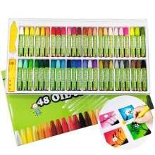 PENTRISTA Oljepastell Set med 48 olika frger Giftfria mjuka oljepastellkritor fr smidig ritning och blandning av oljepastell fr konstnrer Bar