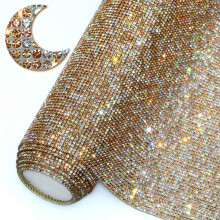Locacrystal Bling tekojalokivitarra Tee-se-itse autokoristetarrat Itsekiinnittyv Hotfix Glitter Crystal Gem Sheet tarrat auto- ja askartelukoristelu