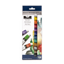 Royal & Langnickel Essentials 12ml Acrylverf - Metallic Kleuren - 12pk