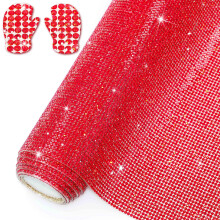 Locacrystal Bling Rhinestone Sticker DIY Auto Decoratie Zelfklevende Glitter Crystal Sheet Stickers 810