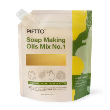 Pifito Zeepmakende Oli? Mix nr. 1 60 Oz Snelle mixmix van vooraf afgemeten oli? voor koud proceszeep maken van benodigdheden