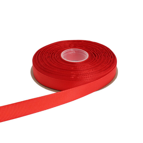 DXEUD Solid Grosgrain Ribbon 25 Yard hver rulle 100 % polyesterv?vet kant (3/8"""" r?d)