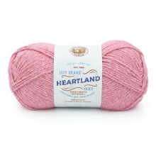 Lion Brand Garn, Garn in Worsted-Weight für Stricken, Häkeln und Basteln, Lassen Volcanic, 1 Pack
