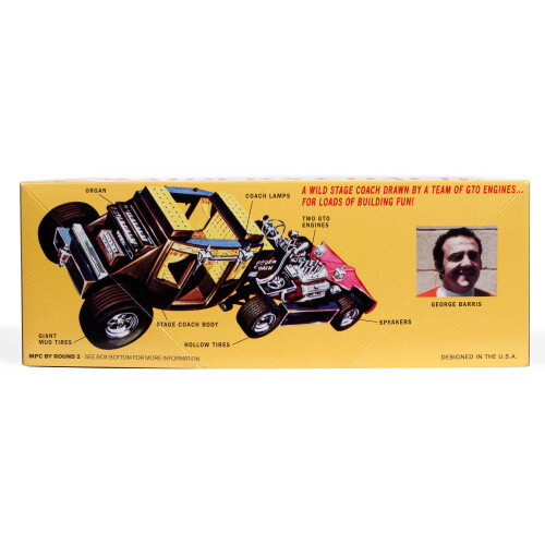 MPC George Barris Raiders Coach 1:25 Model Kit 2