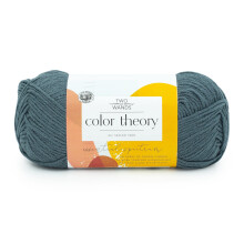 Lion Brand Garn Two of Wands: Color Theory Garn, Stonewash