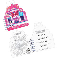 Paper Sticker Activity Book  6,75"" x 5,4"""" 1 pocet  ideln pro zbavu a ucen det Disney Minnie Mouse