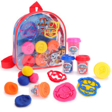 Toyland Paw Patrol Set Zaino per Impasto per Bambini - 5 Vaschette di Impasto e 4 Taglierini Inclusi - Giocattoli Paw Patrol
