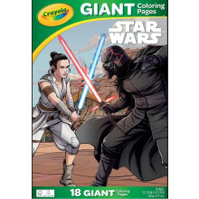 Crayola Giant Coloring Pages, 12.75" x 19.5" (Star Wars)