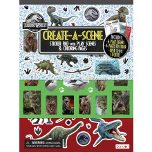 Create-A-Scene uudelleenkytettv tarraalusta lapsille - Innovatiivinen vierekkinen muotoilu - Taaperotoiminta tytille ja pojille - Lahja 3-vuotia