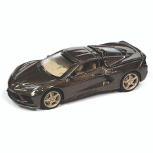 2020 Chevrolet Corvette Zeus Bronze Metallic Sports Cars Limited Edition 1/64 Druckguss-Modellauto von Auto World