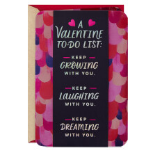 Hallmark Valentijnsdagkaart voor Vrouw of Vriendin (Valentijn To-Do Lijst)