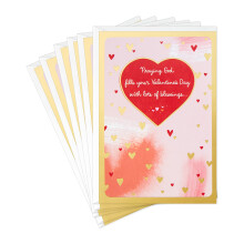 DaySpring balcek nboenskch valentnskch prn Spousta poehnn (6 valentnskch prn s oblkami)