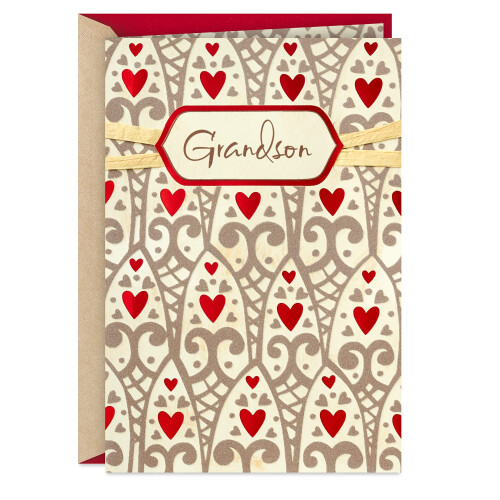 Hallmark Valentinskort till Barnbarn (Underbara Du)
