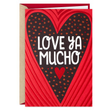 Hallmark Pop Up Valentinskort (Love Ya Mucho)