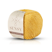 Sensy 100 % weiches Baumwollgarn zum Stricken und Hkeln von Amigurumi, Makramee-Garn, ideal fr Decken, berwrfe, Kissen, Babypuppen-Projekte (