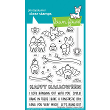 LAWN FAWN Fangtastic Friends klare stempler 4""""X6""""
