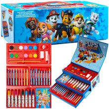Paw Patrol Art Set, Colouring Sets for Children, Over 40 Art Supplies for Kids (Multicolor)