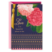 Hallmark Romantische Valentijnskaart (Liefde Is Een Mooie Plaats) voor Verjaardag, Liefde, Romantische Verjaardag