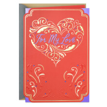 Hallmark Romantische Valentijnskaart (Beste Ding Dat Me Is Overkomen) voor Verjaardag, Romantische Verjaardag