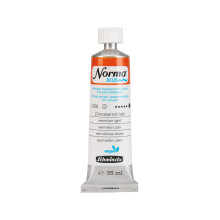 Schmincke - NORMA Blauw, 21306009, beste waterverf kunstenaars olieverf, sterk gepigmenteerd, lichtvast, vegan, vermilion licht, 35 ml