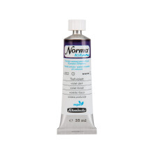Schmincke - NORMA Blue 21352009 hienoimmat vesipohjaiset taiteilijaljyvrit erittin pigmenttiset valonkestvt vegaani violetti tumma 35 ml