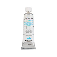 Schmincke - NORMA Blue 21114009 hienoimmat vesipohjaiset taiteilijaljyvrit erittin pigmenttiset valonkestvt vegaaniset titaanivalkoiset - 35 ml