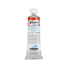 Schmincke - NORMA Blue 21311009 feinste Künstlerölfarben auf Wasserbasis hochpigmentiert lichtecht vegan Cadmiumrot Farbton mittel 35 ml