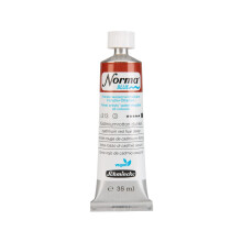 Schmincke - NORMA Blue 21313009 fijnste olieverf op waterbasis hoog gepigmenteerd lichtecht veganistisch cadmiumrood tint diep 35 ml