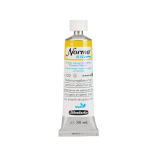 Schmincke - NORMA Blue 21239009 fijnste olieverf op waterbasis hoog gepigmenteerd lichtecht veganistisch cadmiumgeel tint licht 35 ml