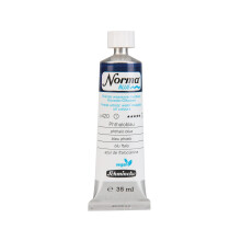 Schmincke - NORMA Blue 21420009 fijnste olieverf op waterbasis hoog gepigmenteerd lichtecht veganistisch ftaloblauw 35 ml