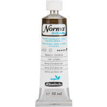 Schmincke - NORMA Blue 21622009 fijnste olieverf op waterbasis hoog gepigmenteerd lichtecht vegan Natural Umbra 35 ml